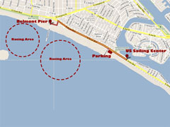 Eco-Mooring Systems used at Belmont Pier in Long Beach, California